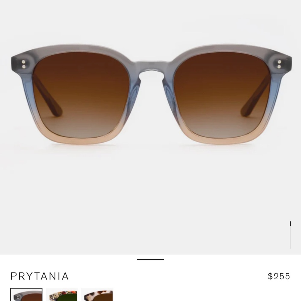 KREWE Prytania Blue and Brown Sunglasses
